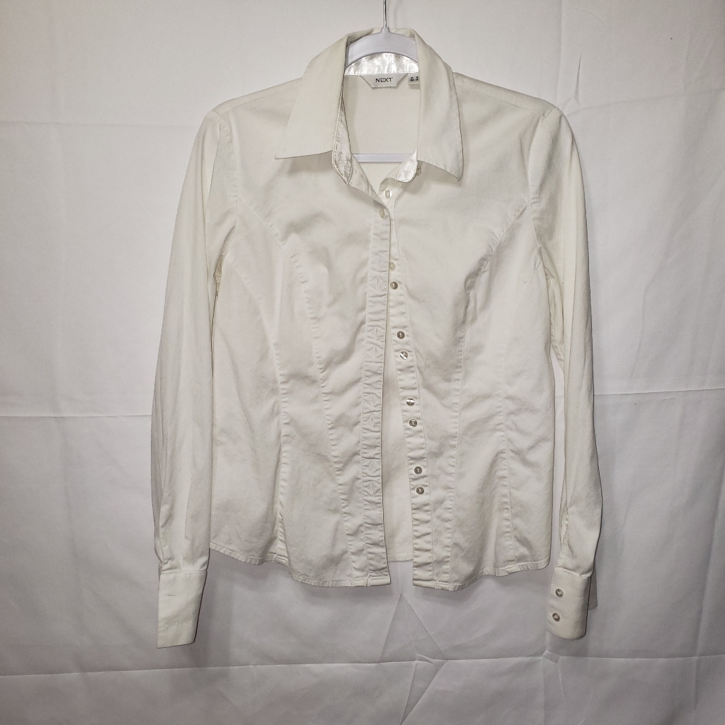 Next Button Down Blouse Sz 10